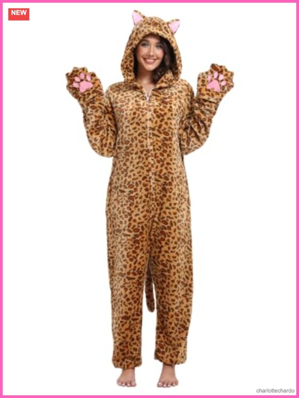 Adult Onesie Pajamas Animal One Piece Costume Halloween Cosplay Fleece Hooded